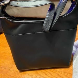 NWOT TOCCA BLACK SOFT LEATHER SHOULDER BAG